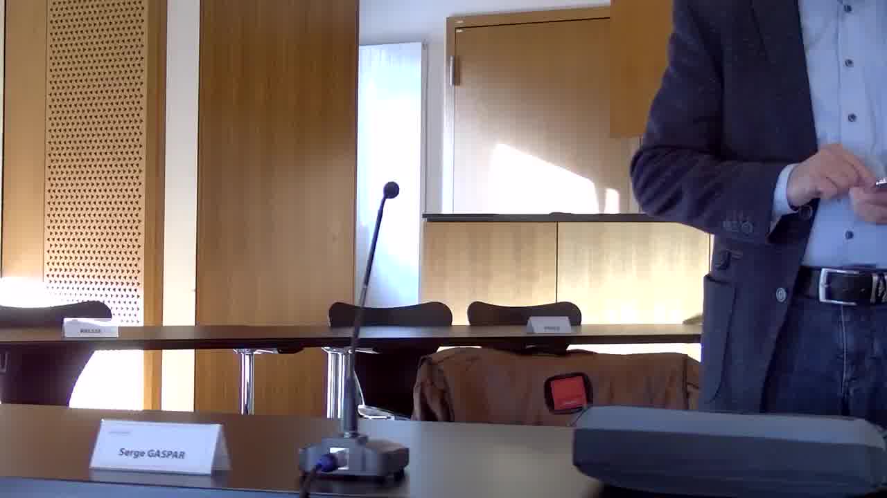Conseil communal du 10 Novembre 2022 avec souci de serveur - son seulement