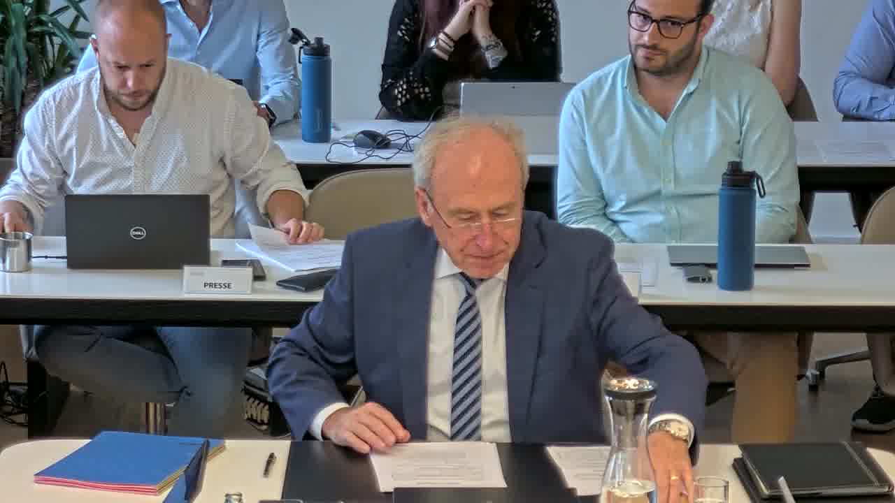 Conseil communal du 21 Juin 2024