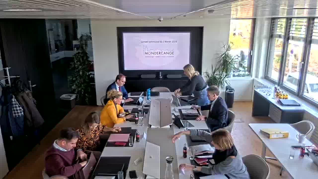 Conseil communal du 2 Février 2024